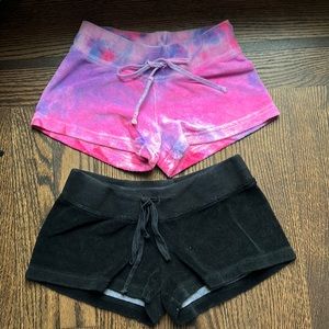 2 Pair of Girls Large short Hard Tail Shorts